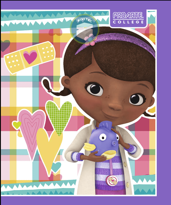 CUADERNO COLLAGE DRA. JUGUETES CUADRO 7MM2