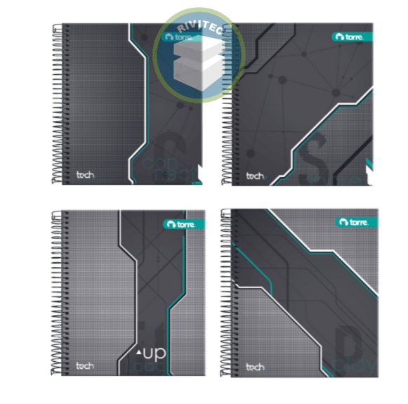 CUADERNO 5 MM 100 HOJAS TECH1