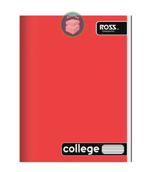 CUADERNO COLLEGE COMPOSICION 80 HOJAS ROSS1