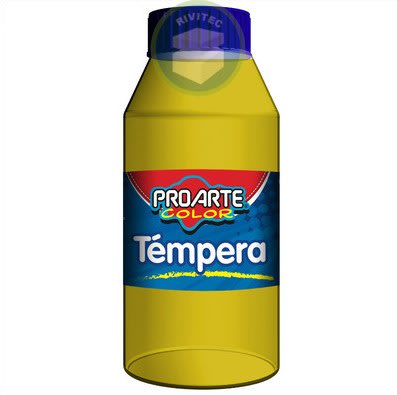 TEMPERA AMARILLA 250 ML PROARTE1