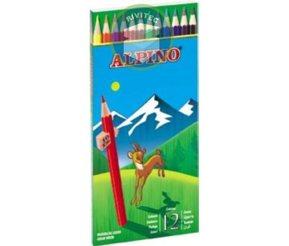 LAPIZ ALPINO 12 COLORES1