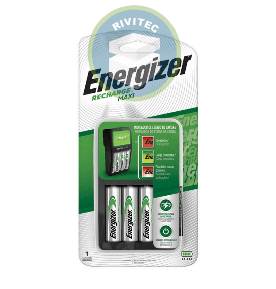 CARGADOR DE 2 PILAS RECARGABLES1