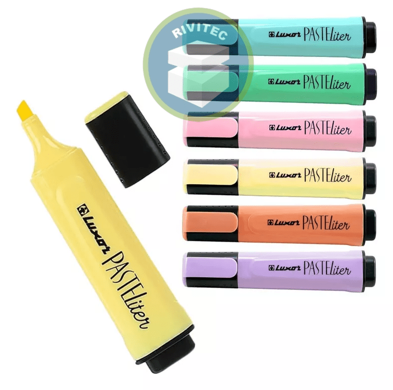 DESTACADOR PASTEL 6 COLORES2