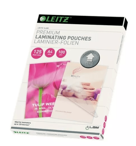 LAMINAS TERMOLAMINAR A4/125MIC/100UN1