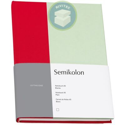 CUADERNO A5 CHERRY/PISTACHIO PUNTOS1