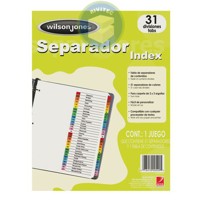 SEPARADOR CARTA 31 DIV1