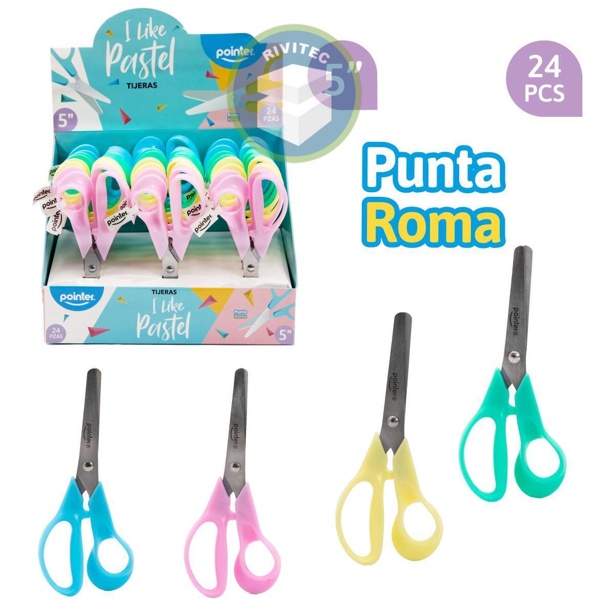 TIJERAS COLOR PASTEL POINTER1