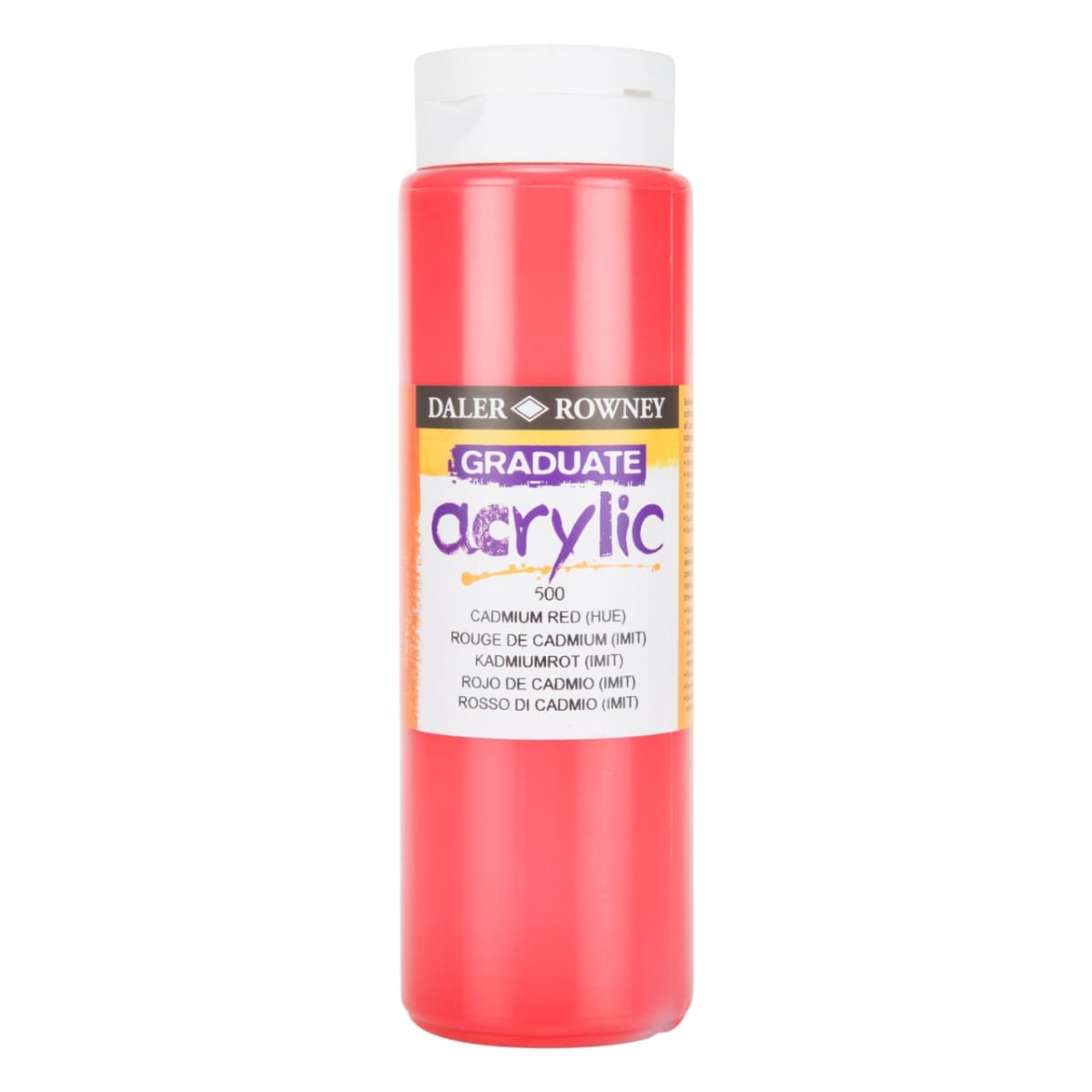 ACRILICO ROJO 500ML1