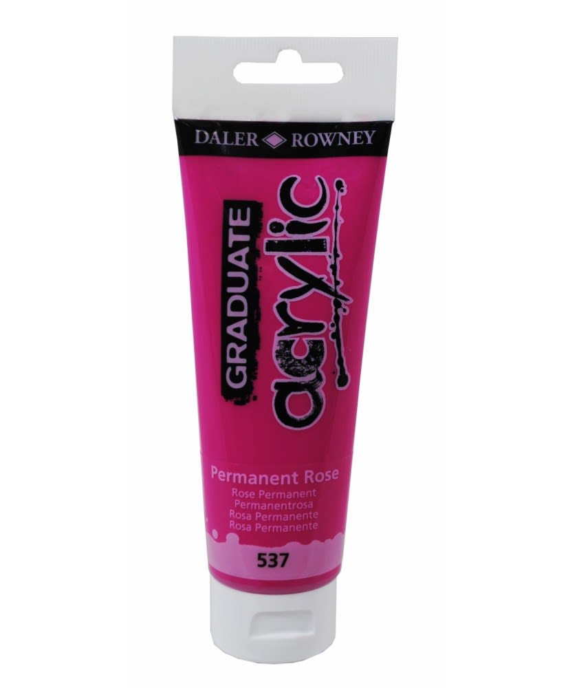 ACRILICO PERM. ROSE 120ML 537 DALER ROWNEY1