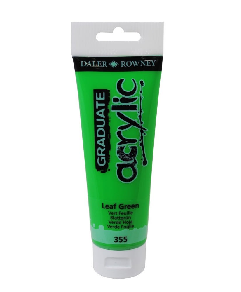 ACRILICO 120ML LEAF GREEN 355 DALER ROWNEY1