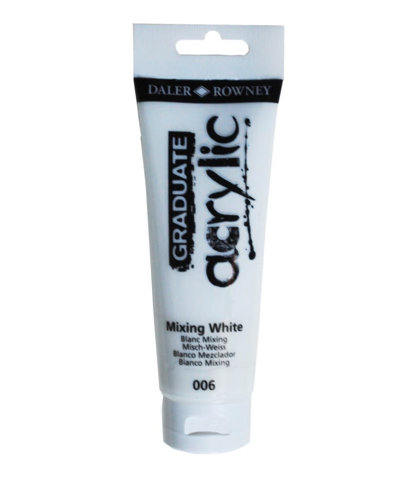ACRILICO 120ML MIXING WHITE 0061