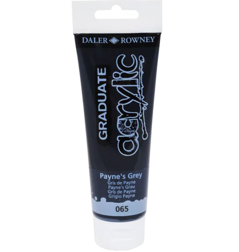 ACRILICO 120ML PAYNE S GREY 065 DALER ROWNEY1
