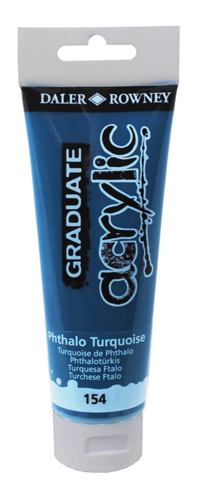 ACRILICO 120ML PHTHALO TURQUOISE 154 DALER ROWNEY1