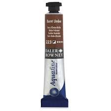 ACUARELA ACQUAFINE 8ML SOMBRA TOSTADA 223 DALER ROWNEY1