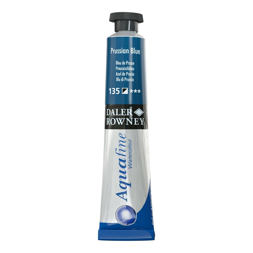 ACUARELA ACQUAFINE 8ML AZUL 135 DALER ROWNEY1
