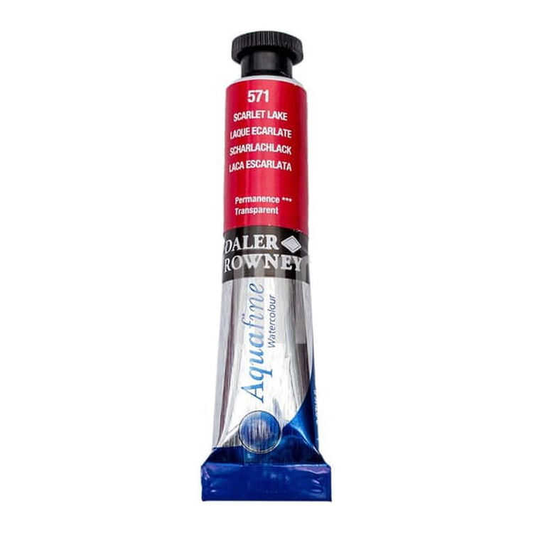 ACUARELA AQUAFINE 8ML ESCARLATA1