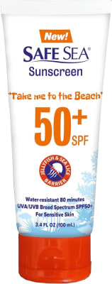 Bloqueador Antimalaguas SPF 50 Resistente al Agua Safe Sea 100 ml1