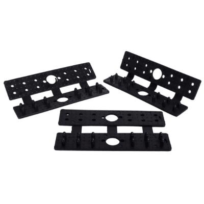 BISAGRA RECTANGULAR NEGRA - UNIDAD