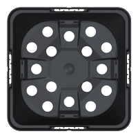 MACETA CUADRADA INYECT NE MQD 13X13X13 - PACK 50 UNID.
