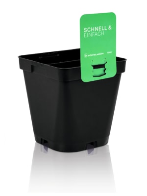 MACETA CUADRADA INYECT NE MQE 14X14X14 - PACK 50 UNID.