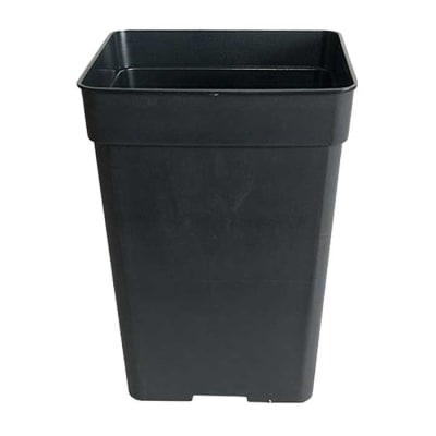 MACETA CUADRADA INYECT NE 20X20X25 7L PJ - PACK 10 UNID.