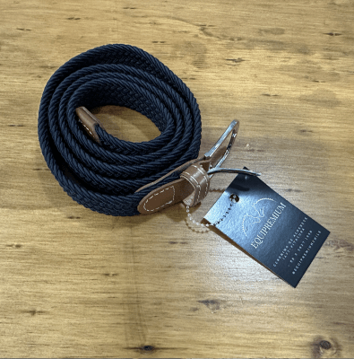 Cinturon Elasticado Azul Oscuro