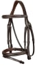 Cabezada Flash Noseband Bridle Café1