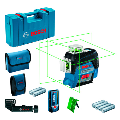 Nivel Láser Bosch GLL 3-80 CG + Receptor LR 7 – 0601.063.T01