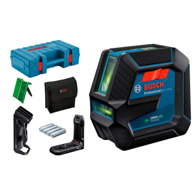 Nivel Láser de Líneas Verdes Bosch GLL 2-15 G Professional – 0601.063.W02