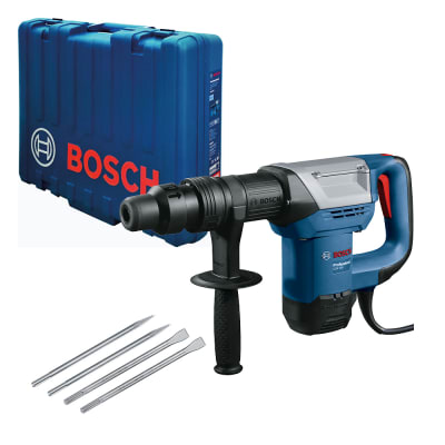 Martillo Demoledor 1100W 7.5 Jouls + Cinceles Bosch GSH 500