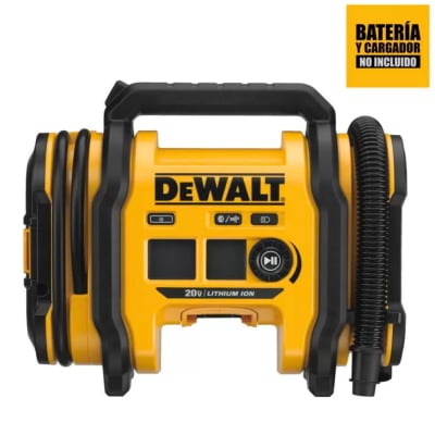 Inflador de Aire DeWalt 20V 160 PSI Baretool - DCC020IB