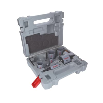 Set Sierra Copa 10Pz Incl. 2 Adaptadores Bi Metal Bosch 2607.011.477