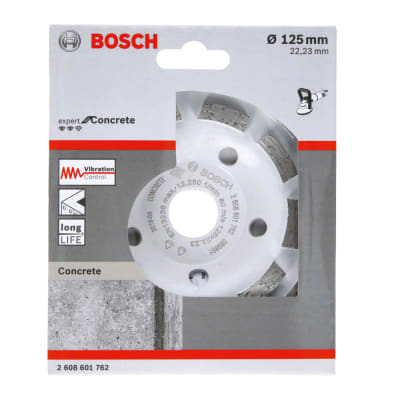 Vaso Diamantado para Concreto Segmentado 125 x 22,23mm Bosch 2608.601.762
