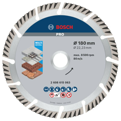 Disco Universal Segmentado 7'' Construcción Bosch 2608.615.063