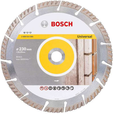 DISCO DE DIAMANTE DE 9 PULG CORTE UNIVERSAL BOSCH