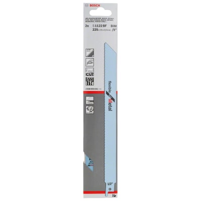 Hojas de Sierra Sable S 1122BF Bi-Metal 9