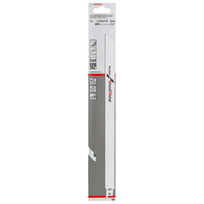 Hojas de Sierra Sable S1222 VF 250mm 12