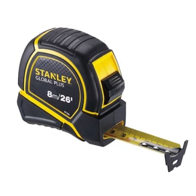 CINTA METRICA GLOB.PLUS 1X8MTS [95IB] 30-626 STANLEY