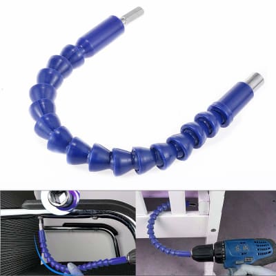 EXTENSIÓN FLEXIBLE PLASTICO -AZUL / MQC