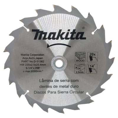Disco Sierra 9-1/4
