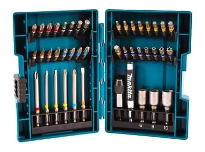 Set de Puntas 43 Pz PH PZ Torx Hex para Atornillar Makita B-55697