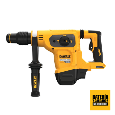 ROTOMARTILLO PERFORADOR SDS MAX FLEXVOLT® 60V MAX* 1-9/16” - DCH481B Dewalt