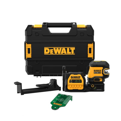 Nivel Láser DeWalt 20V MAX Verde 360° + 5 Puntos - DCLE34520GB