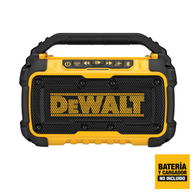 Parlante Bluetooth Para Trabajo de 12V/20V Max Dewalt DCR010