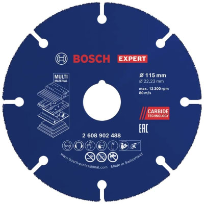 Disco Corte Carbide Multimaterial 4-1/2