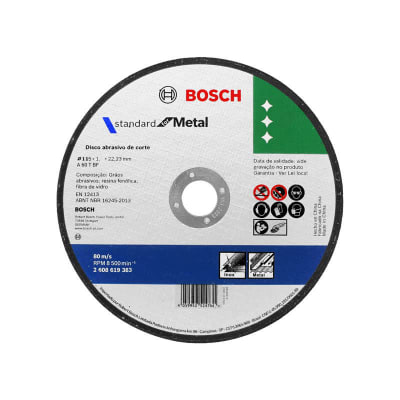 Disco Abrasivo Corte Metal 4