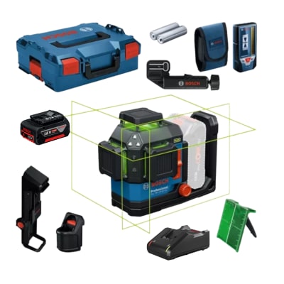 Nivel Láser Bosch GLL 18V-120-33 CG+ Kit 18V (Bat. 4.0Ah + Carg.)– 0601.065.1G0