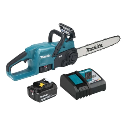 Motosierra Inalámbrica Lxt 18V BL Inc Bat 6Ah + Cargador Makita DUC407ZX3-K1