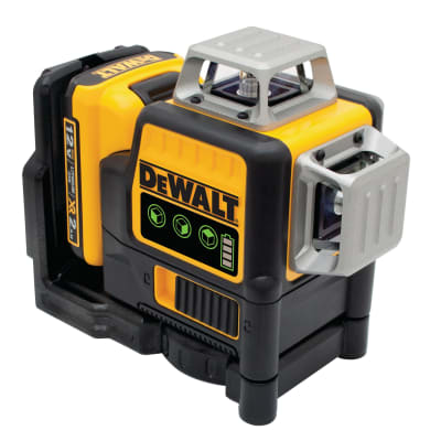 Nivel Láser Verde DeWalt 12V Max 3x360 de 3 Líneas Autonivelante