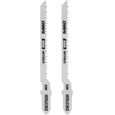 Hoja de calar 3´´ 12TPI x 2Unid Corte curvo DW3765H2 DEWALT